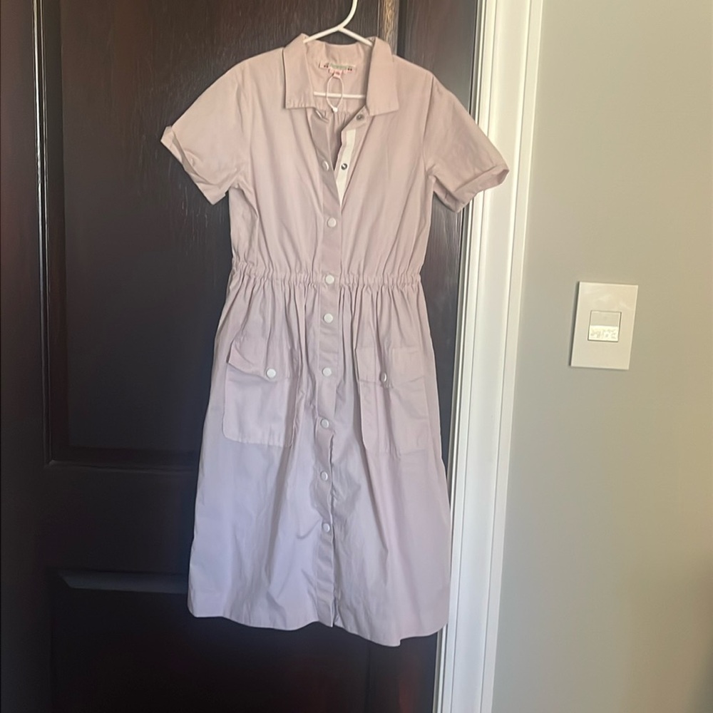 Bonpoint Size 10 Girls lightweight button dress